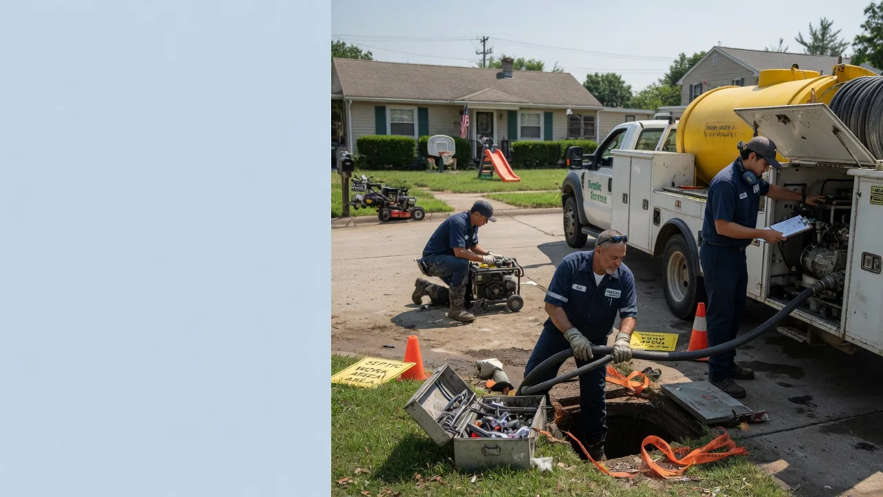 Septic Tank Pumping in El Paso, IL near me